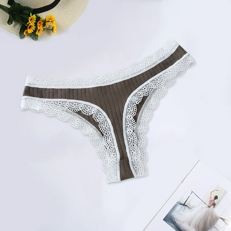Aayomet Panties For Women Underwear Hollow Lace-up Crochet Out Panties Panty Lace For Women Sexy Women s Panties Black S
Aayomet Panties For Women Underwear Hollow Lace-up Crochet Out Panties Panty Lace For Women Sexy Women s Panties Black S