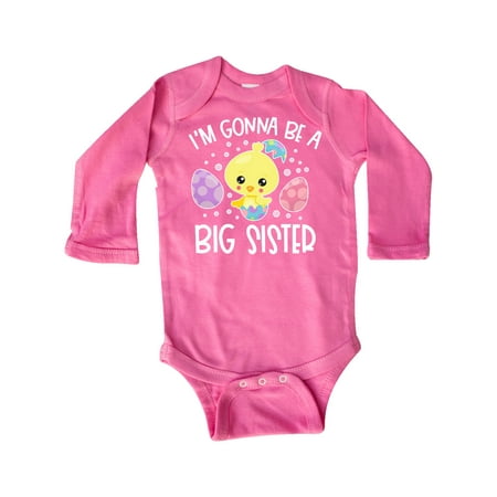 Inktastic Easter I m Gonna Be a Big Sister with Purple and Pink Eggs Gift Baby Girl Long Sleeve Bodysuit
Inktastic Easter I m Gonna Be a Big Sister with Purple and Pink Eggs Gift Baby Girl Long Sleeve Bodysuit