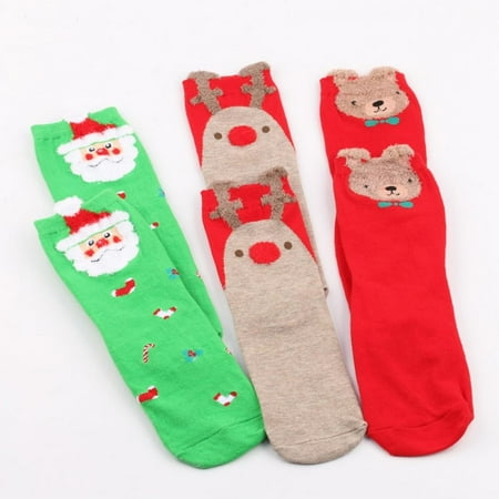 3 Pair Women Christmas Stockings Fall Winter Warm Stockings Winter Boot Socks Strecthy Thick Warm Stockings Knitted Cotton Crew Socks
3 Pair Women Christmas Stockings Fall Winter Warm Stockings Winter Boot Socks Strecthy Thick Warm Stockings Knitted Cotton Crew Socks