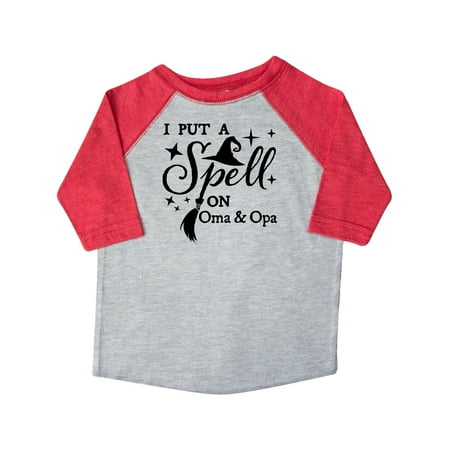 Inktastic I Put a Spell on Oma and Opa Witch Hat and Broom Gift Toddler Boy or Toddler Girl T-Shirt
Inktastic I Put a Spell on Oma and Opa Witch Hat and Broom Gift Toddler Boy or Toddler Girl T-Shirt