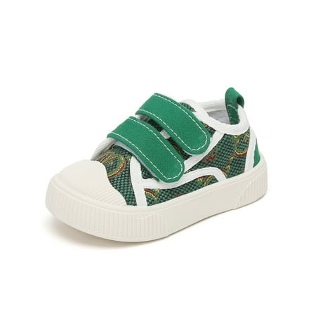 Fangasis Kids Flats Magnetic Skate Shoes Soft Sole Walking Shoe Unisex Sport Sneaker Outdoor Comfort Floral Sneakers Green 4C
Fangasis Kids Flats Magnetic Skate Shoes Soft Sole Walking Shoe Unisex Sport Sneaker Outdoor Comfort Floral Sneakers Green 4C