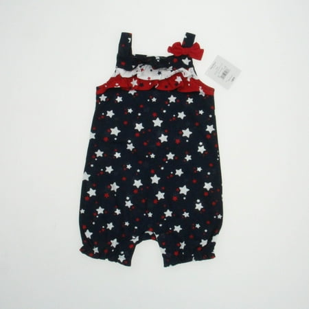 Pre-owned Way to Celebrate Patriotic Girls Blue | White | Red Romper size: 6-9 Months
Pre-owned Way to Celebrate Patriotic Girls Blue | White | Red Romper size: 6-9 Months