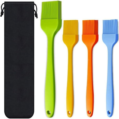 Fabulas Basting Brushes Silicone for Kitchen Grill Pastry Brush 4pcs Multicolor
Fabulas Basting Brushes Silicone for Kitchen Grill Pastry Brush 4pcs Multicolor