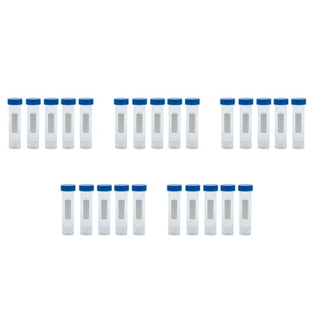 25 Pieces 50Ml Plastic Transparent Centrifuge Tube with Scale Plastic Tube Free-Standing with Screw Cap
25 Pieces 50Ml Plastic Transparent Centrifuge Tube with Scale Plastic Tube Free-Standing with Screw Cap