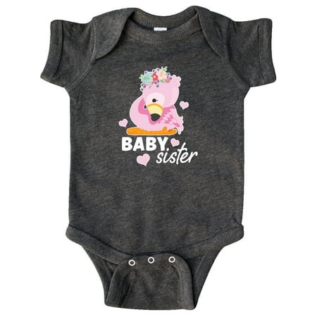 Inktastic Cute Flamingo Baby Sister with Hearts and Flowers Gift Baby Boy or Baby Girl Bodysuit
Inktastic Cute Flamingo Baby Sister with Hearts and Flowers Gift Baby Boy or Baby Girl Bodysuit
