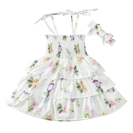 Toddler Kids Girls Riched Ruffles Floral Strap Summer Beach Dress Princess Dresses Casual Clothes 4Y
Toddler Kids Girls Riched Ruffles Floral Strap Summer Beach Dress Princess Dresses Casual Clothes 4Y