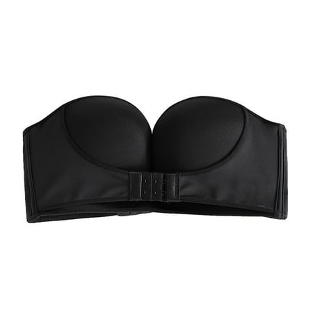 Ladies Women Strapless Front Buckle Bra Strapless Front Buckle Gathers Invisible Non-Wired Bra
Ladies Women Strapless Front Buckle Bra Strapless Front Buckle Gathers Invisible Non-Wired Bra