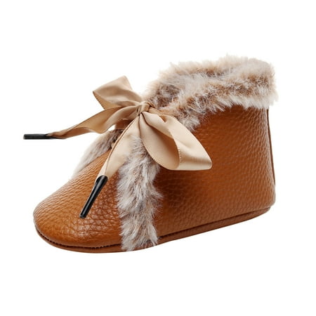 Casual Toddler Walkers Shoes Baby Girls Soft Plush Bowknot Snow Boots Warm Cotton First Walkers Shoes
Casual Toddler Walkers Shoes Baby Girls Soft Plush Bowknot Snow Boots Warm Cotton First Walkers Shoes