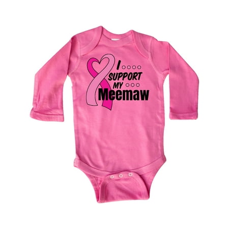 Inktastic Breast Cancer Awareness I Support My Meemaw with Pink Ribbon Gift Baby Boy or Baby Girl Long Sleeve Bodysuit
Inktastic Breast Cancer Awareness I Support My Meemaw with Pink Ribbon Gift Baby Boy or Baby Girl Long Sleeve Bodysuit