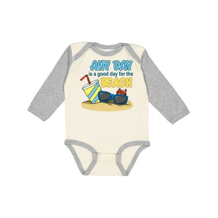 Inktastic Any Day Is A Good Day For The Beach-Crab Drink Sunglasses Gift Baby Boy or Baby Girl Long Sleeve Bodysuit
Inktastic Any Day Is A Good Day For The Beach-Crab Drink Sunglasses Gift Baby Boy or Baby Girl Long Sleeve Bodysuit
