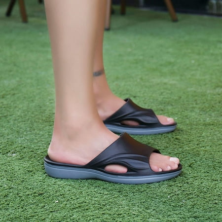 HAOTAGS Men s Cushion Comfort Slide Sandals Beach Platform Hollow Non-Slip Casual Summer Shoes Black Size 10
HAOTAGS Men s Cushion Comfort Slide Sandals Beach Platform Hollow Non-Slip Casual Summer Shoes Black Size 10