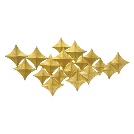 Three Hands Diamond Metal Wall Decoration