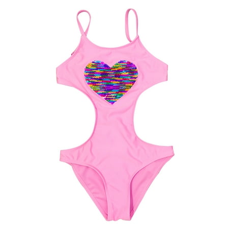 Clearance! Gallickan Summer One-Piece Cut out Swimsuit 2023 Toddler Girls Swimsuit Sling Sequins Heart Hollow Out Beach Swimsuit Sizes 7T-14T
Clearance! Gallickan Summer One-Piece Cut out Swimsuit 2023 Toddler Girls Swimsuit Sling Sequins Heart Hollow Out Beach Swimsuit Sizes 7T-14T