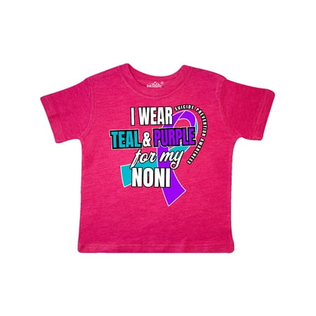 Inktastic Suicide Prevention I Wear Teal and Purple for My Noni Gift Toddler Boy or Toddler Girl T-Shirt
Inktastic Suicide Prevention I Wear Teal and Purple for My Noni Gift Toddler Boy or Toddler Girl T-Shirt