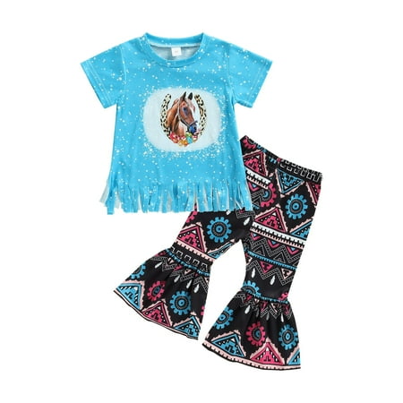 Romper Baby Girl Clothes Bell Bottoms Outfit Letter Print T Shirt Short Sleeve Top Flare Pants Set Clothes Cute Clothes
Romper Baby Girl Clothes Bell Bottoms Outfit Letter Print T Shirt Short Sleeve Top Flare Pants Set Clothes Cute Clothes