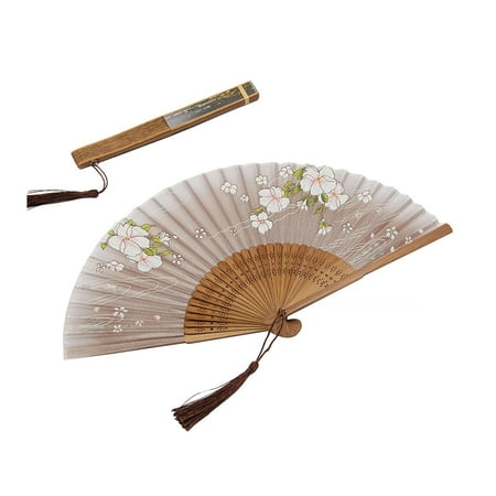 Marsmo Women Hand Folding Fan with Bamboo Frame Chinese Vintage Style Handheld Fan Vintage Style Handheld Fan Folding Hand Fan for Party Wedding Dancing Decoration
Marsmo Women Hand Folding Fan with Bamboo Frame Chinese Vintage Style Handheld Fan Vintage Style Handheld Fan Folding Hand Fan for Party Wedding Dancing Decoration
