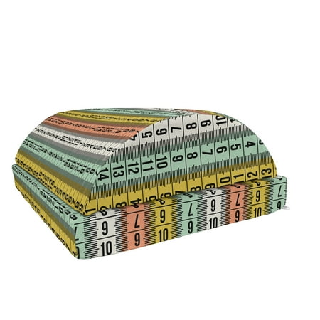 Pastel Foot Rest Fashion Couture Horizontal Measuring Tape Tailor Pattern Illustration with Numbers Non-Slip Backing Adjustable Ergonomic Memory Foam Leg Support for Office Multicolor by Ambesonne
Pastel Foot Rest Fashion Couture Horizontal Measuring Tape Tailor Pattern Illustration with Numbers Non-Slip Backing Adjustable Ergonomic Memory Foam Leg Support for Office Multicolor by Ambesonne