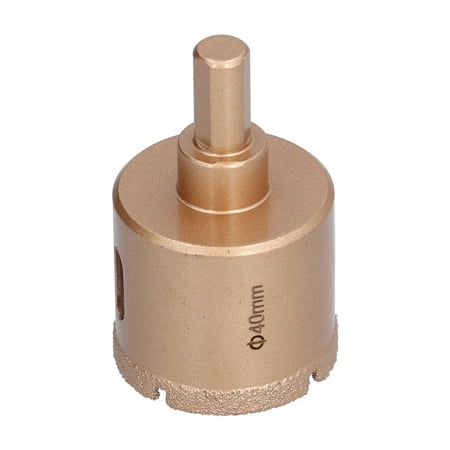 Hole Opener 40mm Brazed Drill Bit Cutter Tool for Glass Ceramic Marble Stone Drilling
Hole Opener 40mm Brazed Drill Bit Cutter Tool for Glass Ceramic Marble Stone Drilling