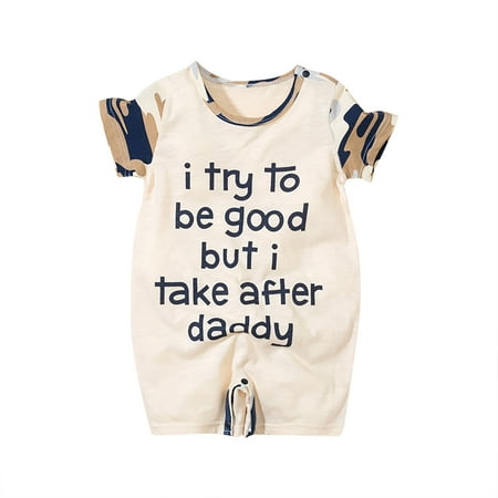 Binmer Toddler Baby Boys Summer Stripe Camouflage Letter Printing Home Comfort Jumpsuit
Binmer Toddler Baby Boys Summer Stripe Camouflage Letter Printing Home Comfort Jumpsuit