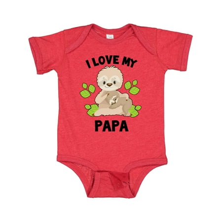 Inktastic Cute Sloth I Love My Papa with Green Leaves Gift Baby Boy or Baby Girl Bodysuit
Inktastic Cute Sloth I Love My Papa with Green Leaves Gift Baby Boy or Baby Girl Bodysuit