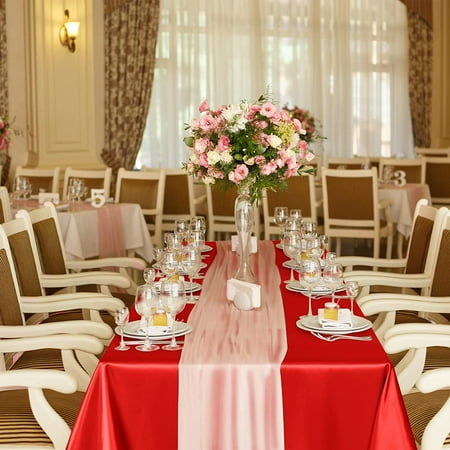 BITFLY Satin Tablecloth 57x79Inches Rectangular Table Overlay Cover Bright Silk Tablecloth Smooth Fabric Table Decor for Wedding Banquet Table Decoration
BITFLY Satin Tablecloth 57x79Inches Rectangular Table Overlay Cover Bright Silk Tablecloth Smooth Fabric Table Decor for Wedding Banquet Table Decoration