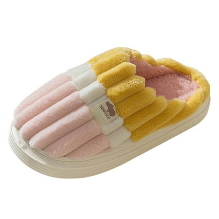 Mackneog Couples Women Slip-On Furry Plush Flat Home Winter Open Toe Keep Warm Slippers Shoes Gift on Clearance
Mackneog Couples Women Slip-On Furry Plush Flat Home Winter Open Toe Keep Warm Slippers Shoes Gift on Clearance