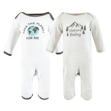 Touched by Nature Unisex Baby Organic Cotton Coveralls Nature Baby 9-12 Months