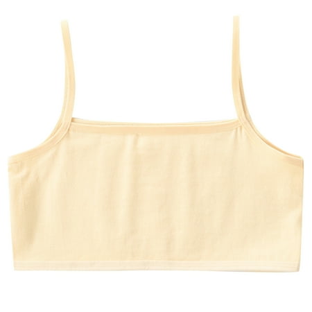 NIUREDLTD Kids Girls Underwear Bra Vest Children Underclothes Sport Undies Clothes Size L