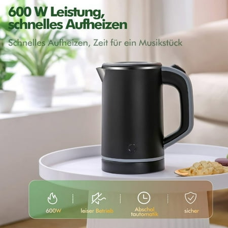 0.8L Electric Kettle Auto-Shutoff and Boil-Dry Protection BPA-Free for Tea and Coffee
0.8L Electric Kettle Auto-Shutoff and Boil-Dry Protection BPA-Free for Tea and Coffee
