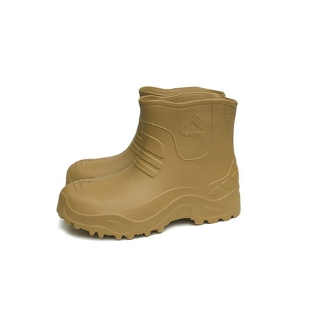 Daeful Unisex Garden Shoes Ankle Height Rain Boot Slip On Work Shoe Outdoor Waterproof Casual High Top Bootie Yellow-1 7-7.5(W)/5.5-6(M)
Daeful Unisex Garden Shoes Ankle Height Rain Boot Slip On Work Shoe Outdoor Waterproof Casual High Top Bootie Yellow-1 7-7.5(W)/5.5-6(M)