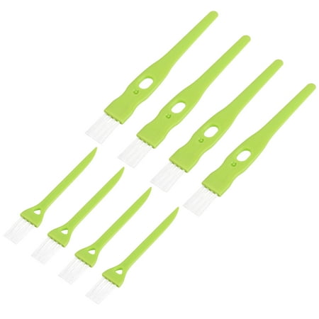 Uxcell Shaver Cleaning Brush with Green Handle White Nylon Bristles 2 Sizes 8 Counts
Uxcell Shaver Cleaning Brush with Green Handle White Nylon Bristles 2 Sizes 8 Counts