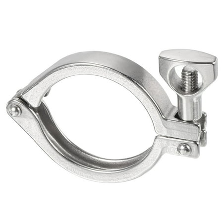 Uxcell 2.5 Vacuum Clamp 1 Pack 304Stainless Steel Durable Single Pin Hose Clamp with Nut Silver
Uxcell 2.5 Vacuum Clamp 1 Pack 304Stainless Steel Durable Single Pin Hose Clamp with Nut Silver