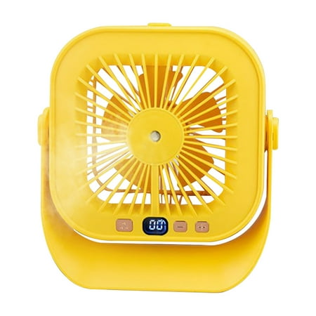 Desktop Humidifier Spray Fan Mini Desktop USB Charging Fan
