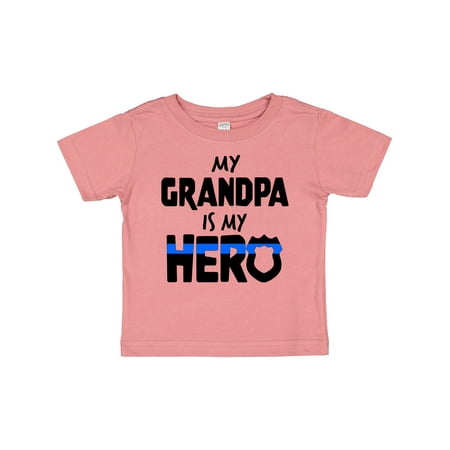 Inktastic My Grandpa is My Hero Police Officer Family Gift Baby Boy or Baby Girl T-Shirt
Inktastic My Grandpa is My Hero Police Officer Family Gift Baby Boy or Baby Girl T-Shirt