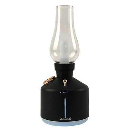 Flame Air Humidifier Wireless Aroma Diffuser Black