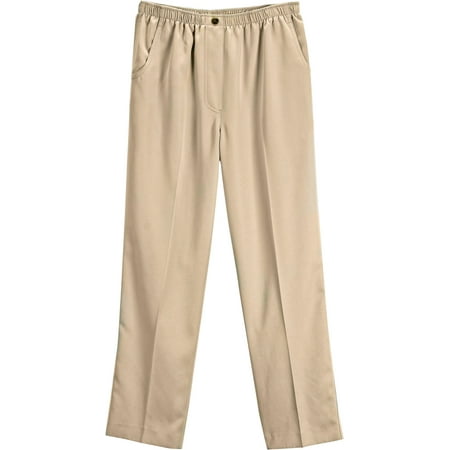 Alia Womens Microfiber Pull On Pants