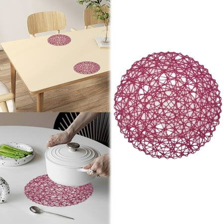 Best Sale! Zainafacai Placemats 15 Inch Bowl Mat Multifunctional Wear Paper Home Table Decoration Placemats for Cafes Dark Coffee Round Paper Round Placemat Kitchen Gadgets Hot Pink Clearance!
Best Sale! Zainafacai Placemats 15 Inch Bowl Mat Multifunctional Wear Paper Home Table Decoration Placemats for Cafes Dark Coffee Round Paper Round Placemat Kitchen Gadgets Hot Pink Clearance!