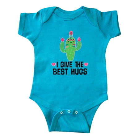 Inktastic Cactus Cute Girls Best Hugs Gift Baby Girl Bodysuit