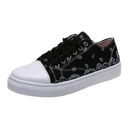 casual shoes for Women Ladies Fashion Cashew Flower Print Multicolor Flat Casual Lace Up Canvas Shoes cloth Dress Sandals for Women Black
casual shoes for Women Ladies Fashion Cashew Flower Print Multicolor Flat Casual Lace Up Canvas Shoes cloth Dress Sandals for Women Black