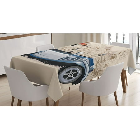 Urban Decor Tablecloth Hand Drawn Illustration of Street Musician Retro Cars and Old Buildings Rectangular Table Cover for Dining Room Kitchen 52 X 70 Inches Beige and Brown by Ambesonne
Urban Decor Tablecloth Hand Drawn Illustration of Street Musician Retro Cars and Old Buildings Rectangular Table Cover for Dining Room Kitchen 52 X 70 Inches Beige and Brown by Ambesonne