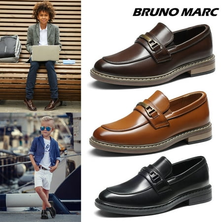 Bruno Marc Boys Dress Slip-on Penny Loafer Classic (Toddler/Little Kid/Big Kid)