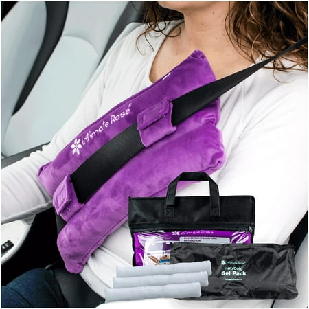 Intimate Rose Post-Surgery Seat Belt Cover - Mastectomy Pillow for Surgery Recovery
Intimate Rose Post-Surgery Seat Belt Cover - Mastectomy Pillow for Surgery Recovery