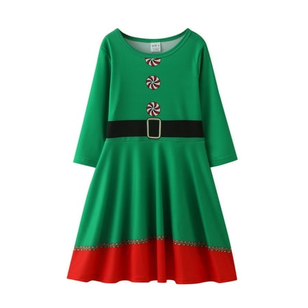 Youmylove Kids Dress Girls Elbow Sleeve Christmas Printed Princess Cartoon Party Dress Fashion Leisure Infant Child Clothing
Youmylove Kids Dress Girls Elbow Sleeve Christmas Printed Princess Cartoon Party Dress Fashion Leisure Infant Child Clothing