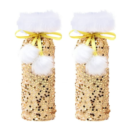 YUEHAO Wine Bottle Covers Christmas Ornament Sequin Wine Bottle Sleeve Plush Beam Wine Sleeve Sequin Wine Bottle B
YUEHAO Wine Bottle Covers Christmas Ornament Sequin Wine Bottle Sleeve Plush Beam Wine Sleeve Sequin Wine Bottle B