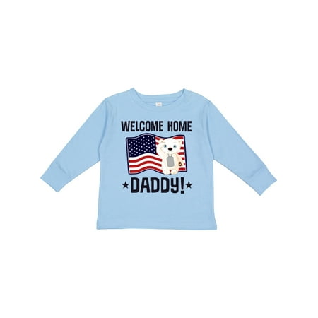 Inktastic Military Daddy Welcome Home Son Daughter Gift Toddler Boy or Toddler Girl Long Sleeve T-Shirt
Inktastic Military Daddy Welcome Home Son Daughter Gift Toddler Boy or Toddler Girl Long Sleeve T-Shirt