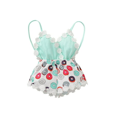 EHTMSAK Newborn Infant Toddler Baby Kids Floral Sleeveless Jumpsuit for Girl Summer Cotton Ruffle Clothes Romper Light blue 0-3Y 70
EHTMSAK Newborn Infant Toddler Baby Kids Floral Sleeveless Jumpsuit for Girl Summer Cotton Ruffle Clothes Romper Light blue 0-3Y 70