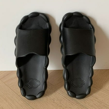 Lightweight Slippers Comfort Casual Slippers Open Toe Platform Beach Sandals for Couple Beige 36-37
Lightweight Slippers Comfort Casual Slippers Open Toe Platform Beach Sandals for Couple Beige 36-37
