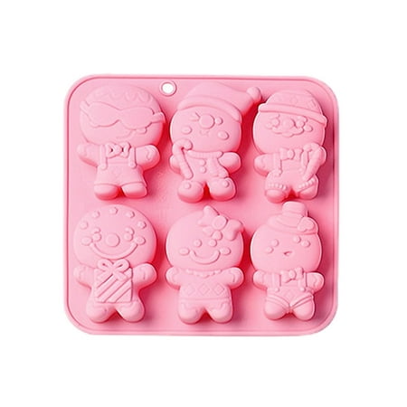 Foaenda Gingerbread Silicone Mold | Food Grade Silicone Gingerbread Shape Christmas Cake Mold | Easy Cleaning Christmas DIY Supplies for Wax Candle Chocolate Cookies
Foaenda Gingerbread Silicone Mold | Food Grade Silicone Gingerbread Shape Christmas Cake Mold | Easy Cleaning Christmas DIY Supplies for Wax Candle Chocolate Cookies