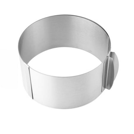 Aoanydony Retractable Stainless Steel Mousse Cake Mould Ring Adjustable Circle Mold Bakeware Baking Tool
Aoanydony Retractable Stainless Steel Mousse Cake Mould Ring Adjustable Circle Mold Bakeware Baking Tool
