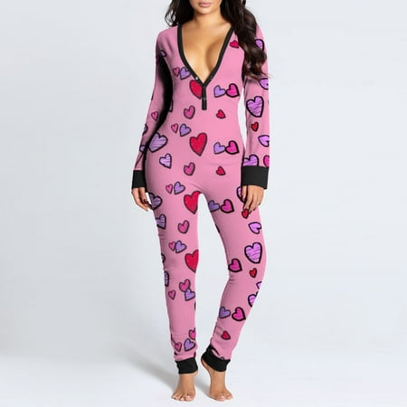 vbnergoie Women Print Long Sleeve Button Flap Nightwear Jumpsuit Bodysuit Playsuit Romper Nightgown for Older Women Nigh Gowns for Women
vbnergoie Women Print Long Sleeve Button Flap Nightwear Jumpsuit Bodysuit Playsuit Romper Nightgown for Older Women Nigh Gowns for Women